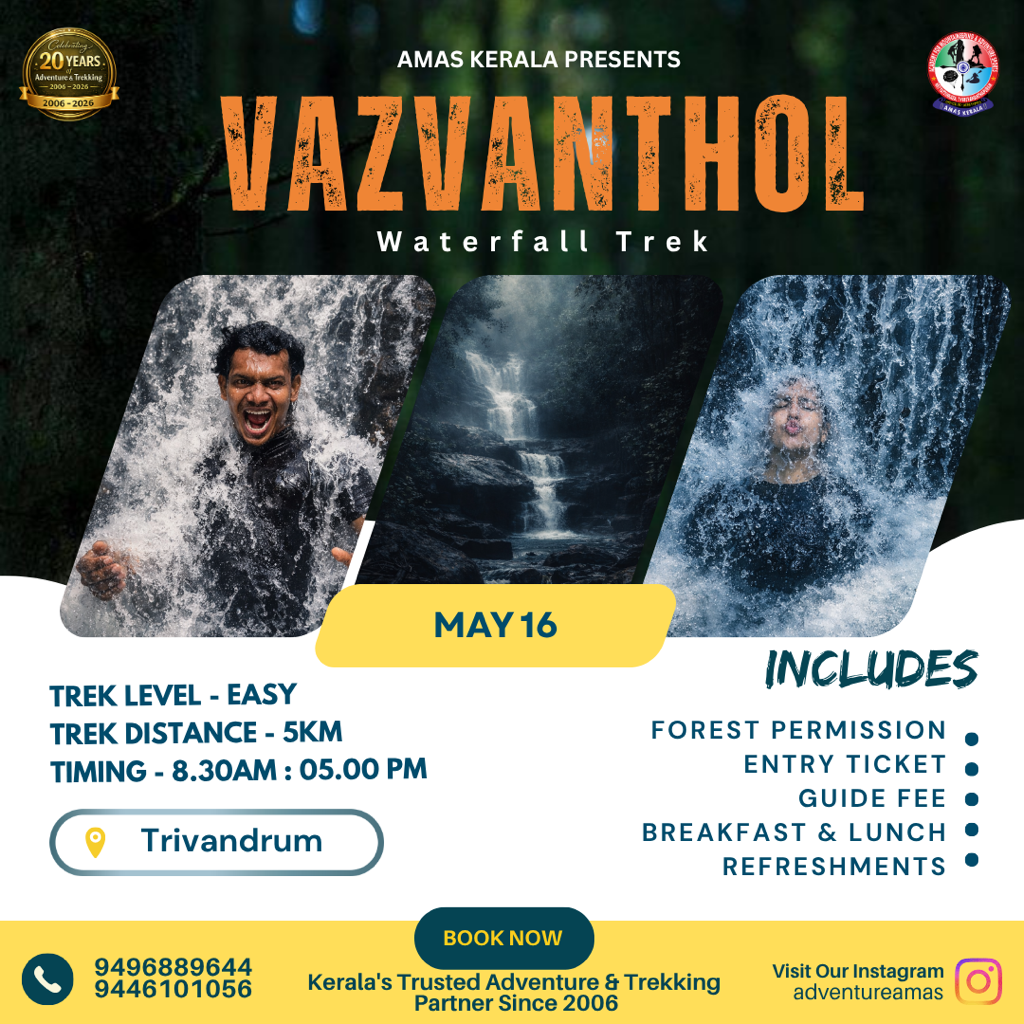 Vazvanthol Waterfall Trek