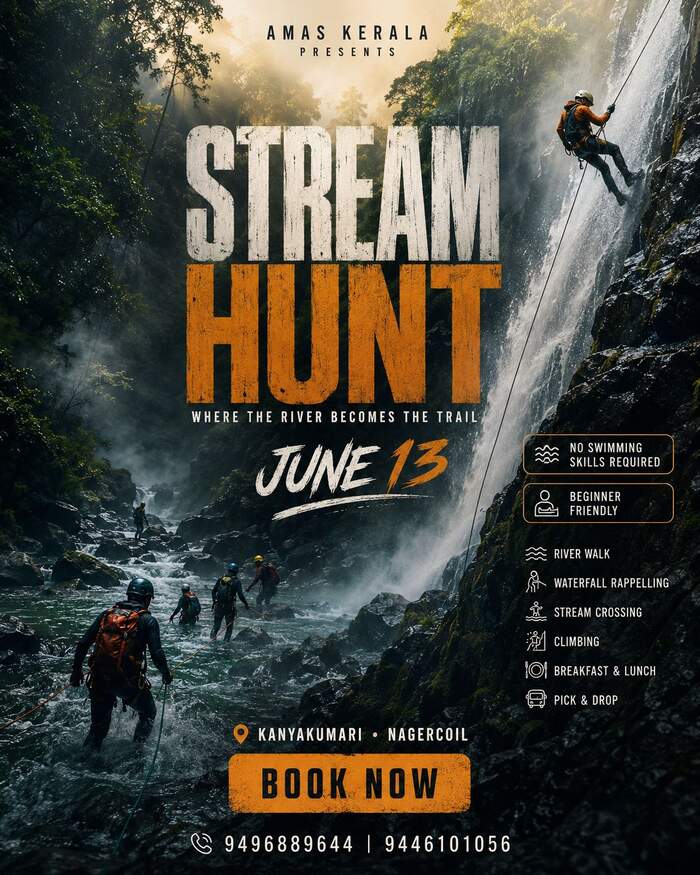 Stream Hunt & Waterfall Rappelling